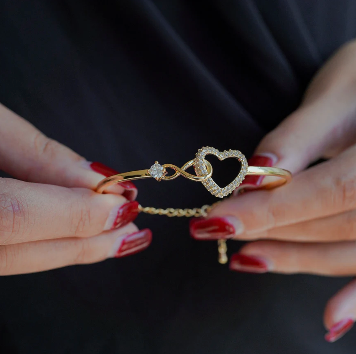 A MI AMOR | SIEMPRE UNIDOS | PULSERA CORAZON