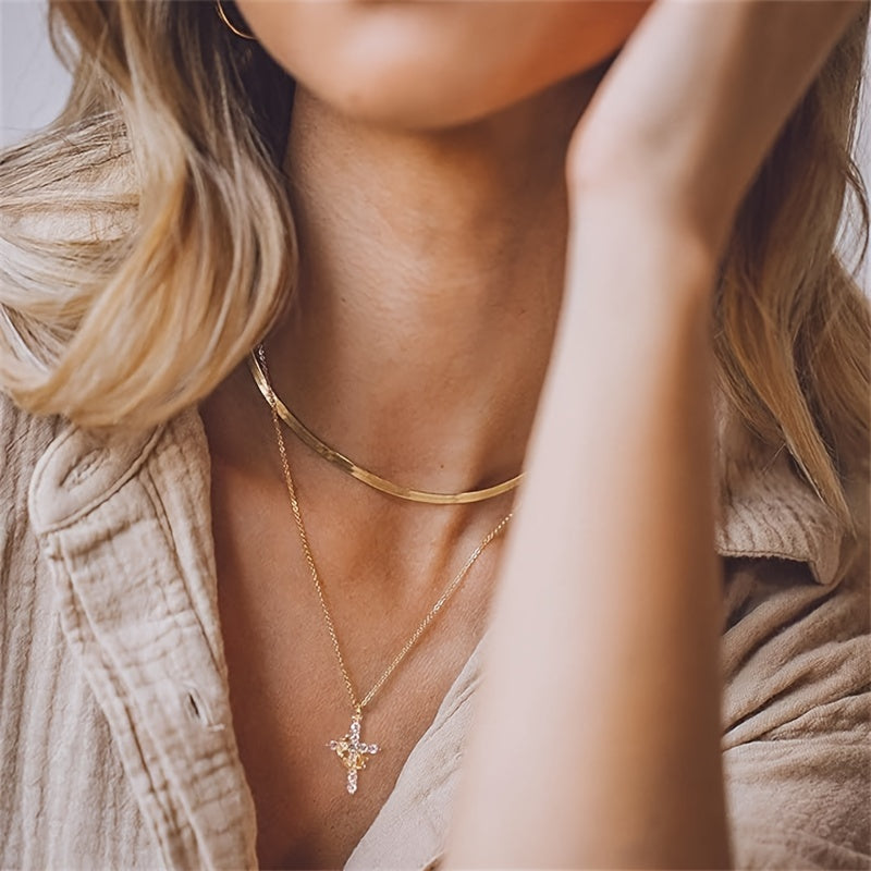 Collar de Fe - Corona y Cruz