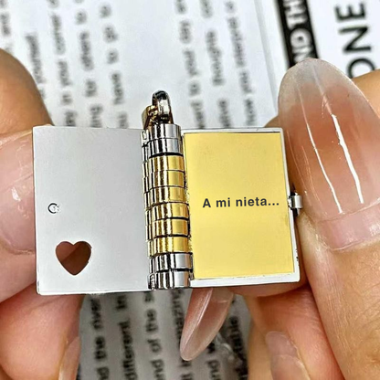 Para Mi Nieta - Collar de libro