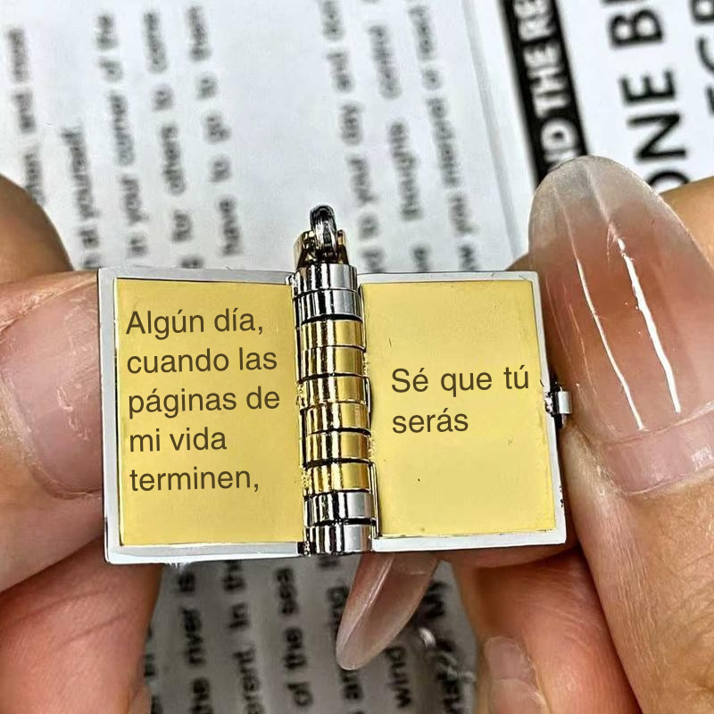 Para Mi Nieta - Collar de libro