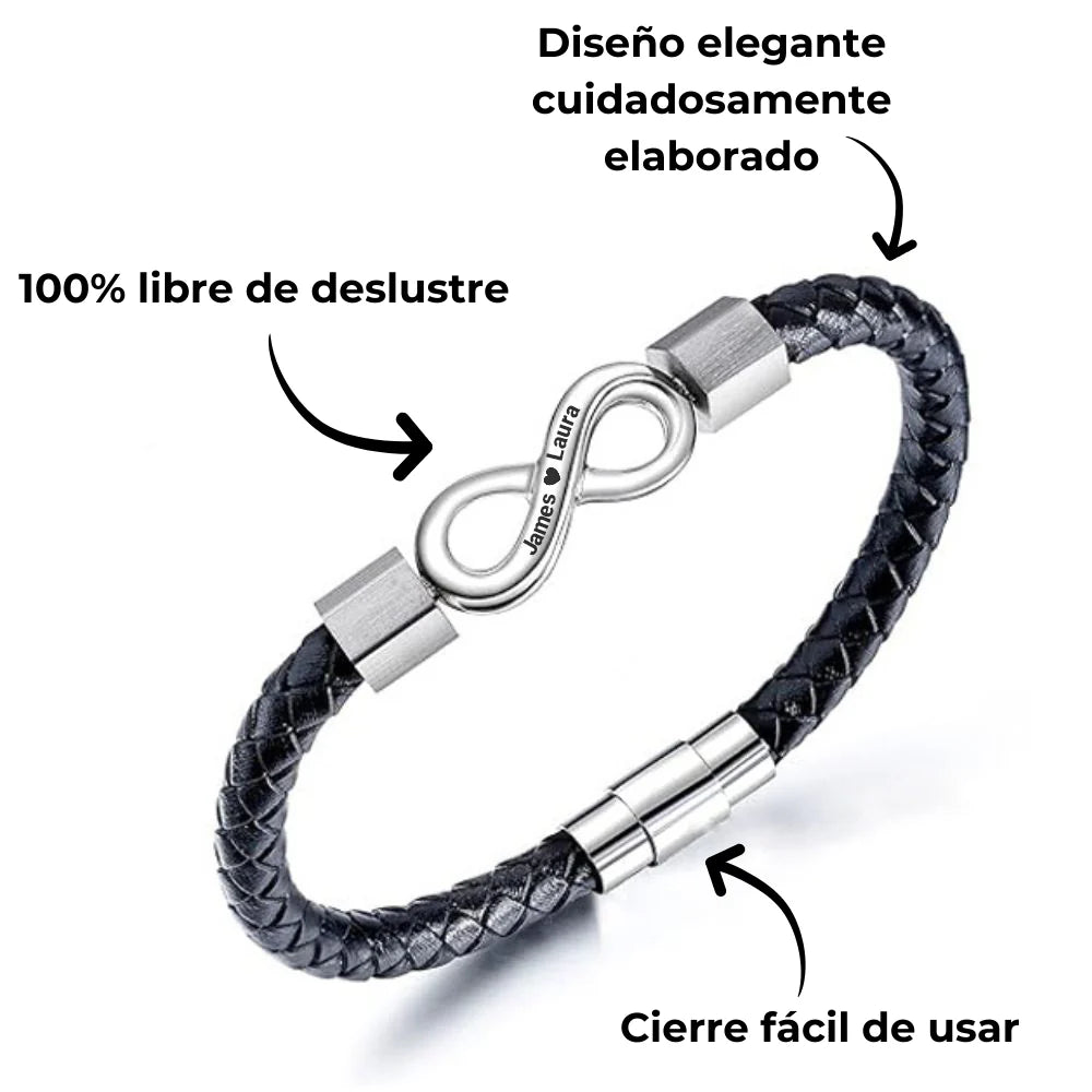 Pulsera Infinita Personalizada – Para Mi Hombre