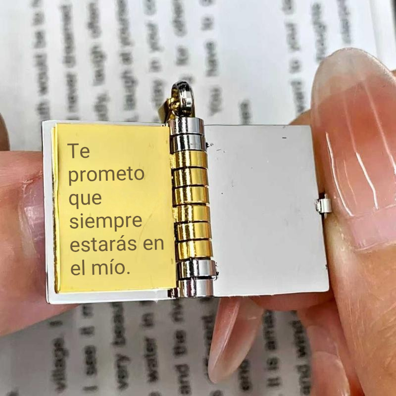 Para Mi Nieta - Collar de libro