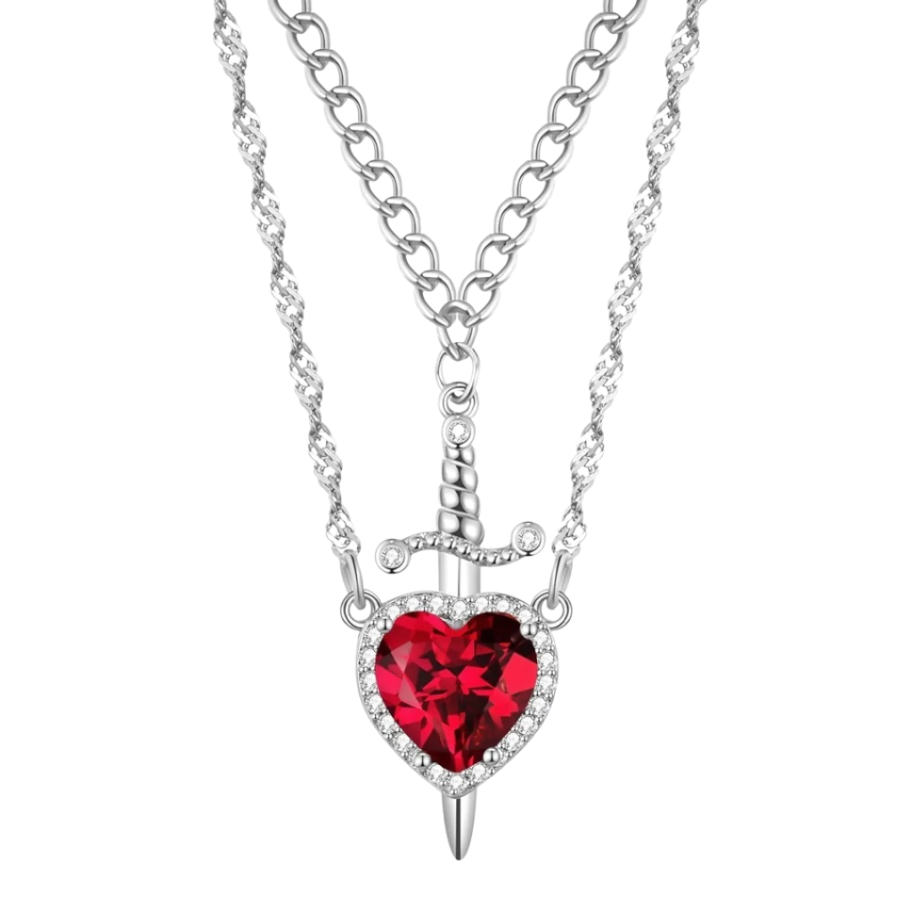 Collar Heartblade + Collar de espada de regalo