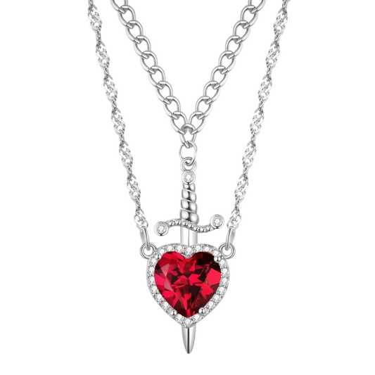 Collar Heartblade + Collar de espada de regalo