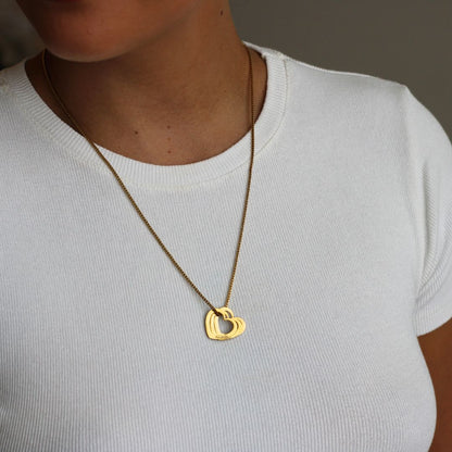 Collar corazón de mamá - Personalizable