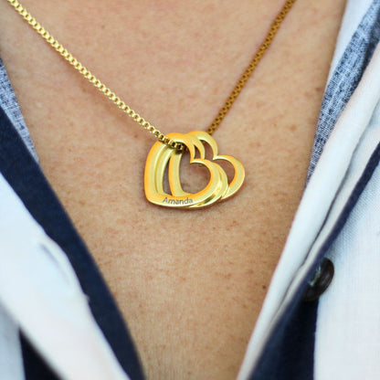 Collar corazón de mamá - Personalizable