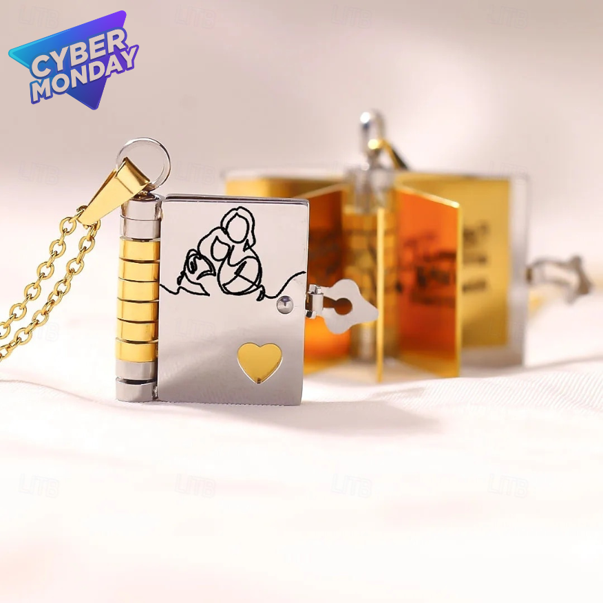 Para Mi Nieta - Collar de libro