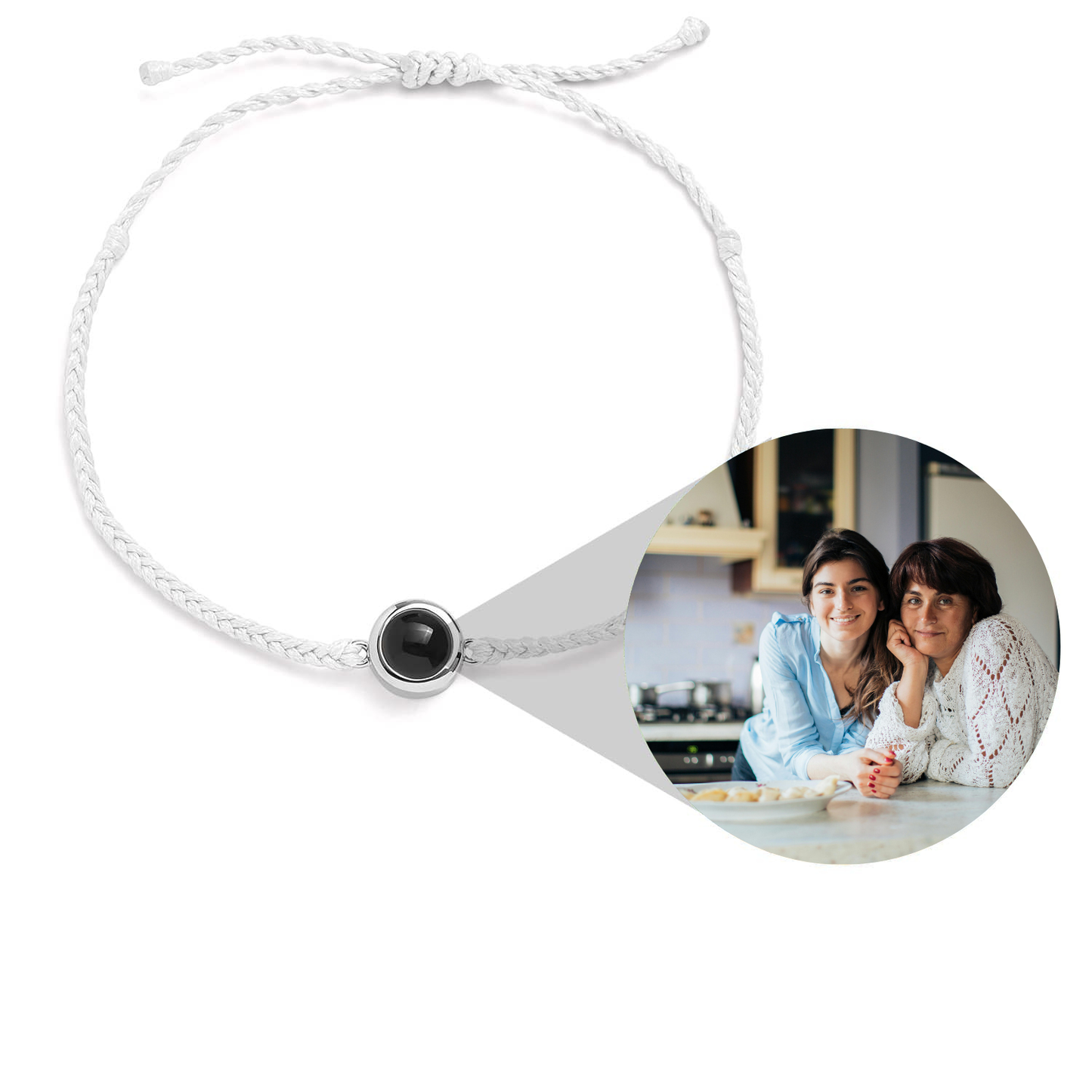 Pulsera con foto personalizable (Oferta 2x1 disponible esta semana)