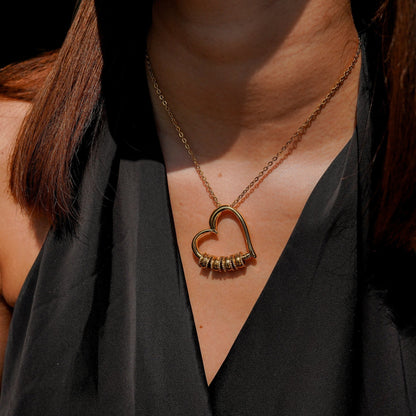 Collar Personalizable “El Corazón de la Familia”