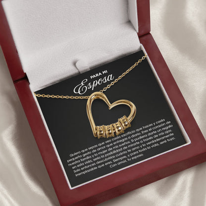 Collar Personalizable “El Corazón de la Familia”