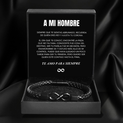 Pulsera Infinita Personalizada – Para Mi Hombre
