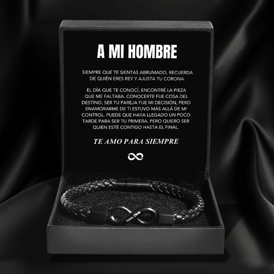 Pulsera Infinita Personalizada – Para Mi Hombre
