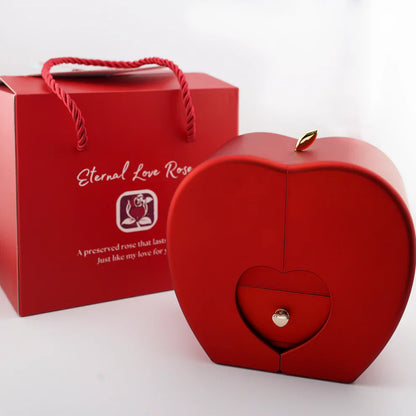 Regalo especial - Rosa eterna y collar "A Mi Hija"