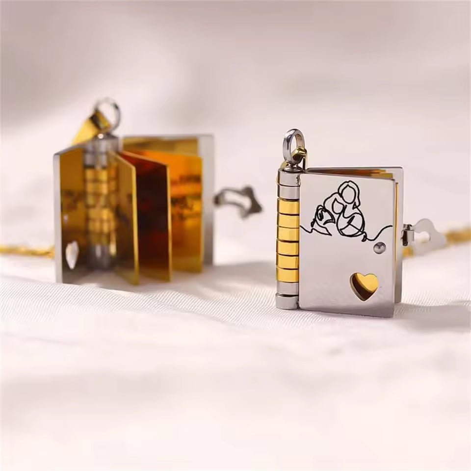 Mi Hija - Collar De Libro Mi Pequeña Estrella