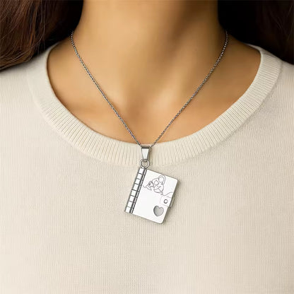 Para Mi Nieta - Collar de libro