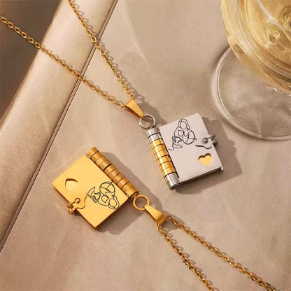 Para Mi Nieta - Collar de libro