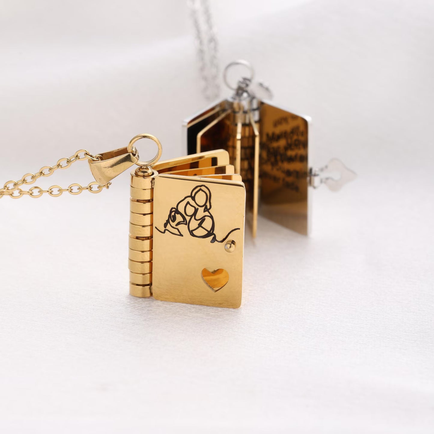 Para Mi Nieta - Collar de libro