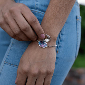 Pulsera Medallón Oval Personalizada